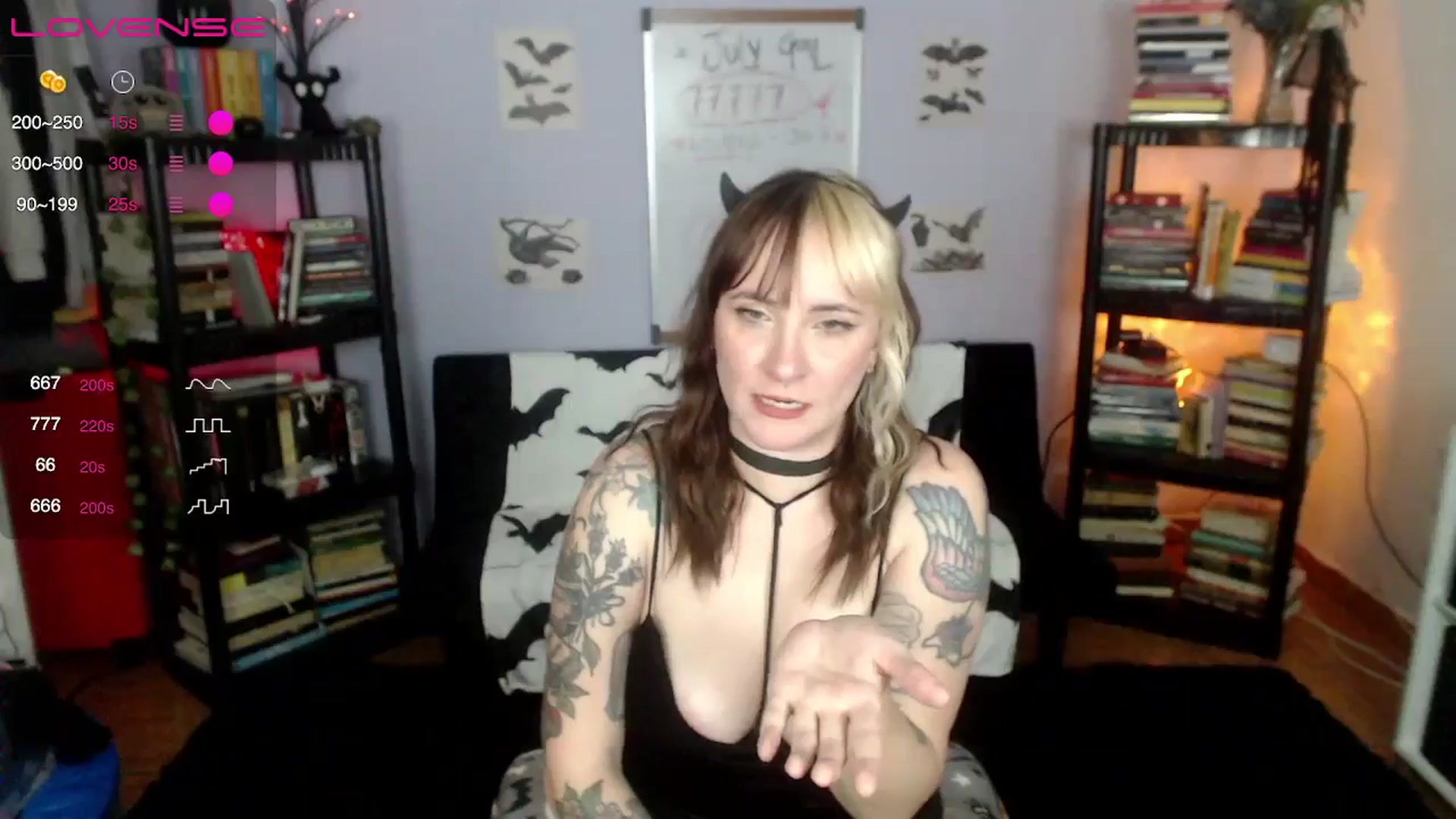 Gallery image thumbnail from AxeHallow's myfreecams stream on, 07/09/2024, 07:40 image 9 of 20