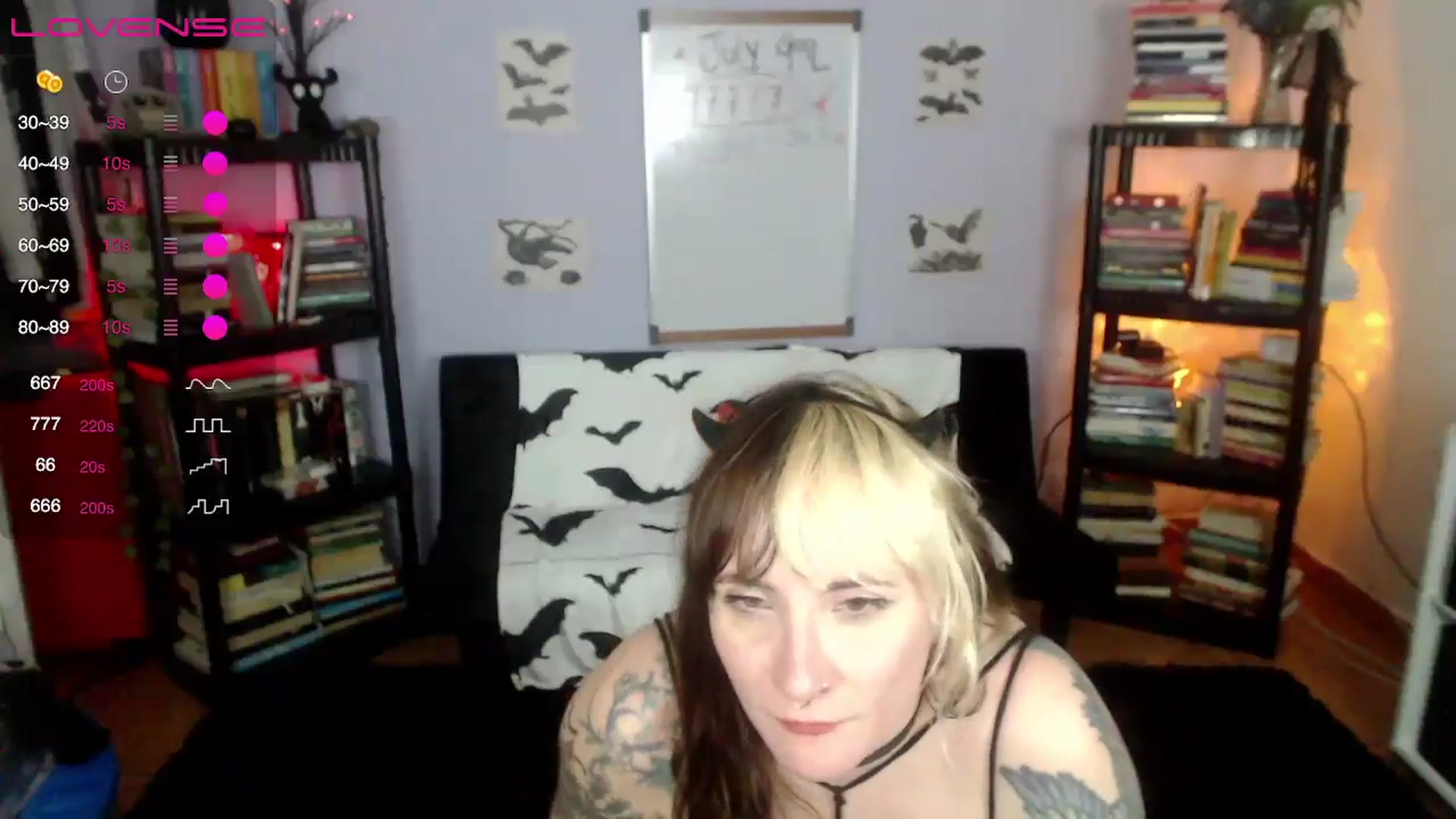 Gallery image thumbnail from AxeHallow's myfreecams stream on, 07/09/2024, 09:03 image 16 of 20