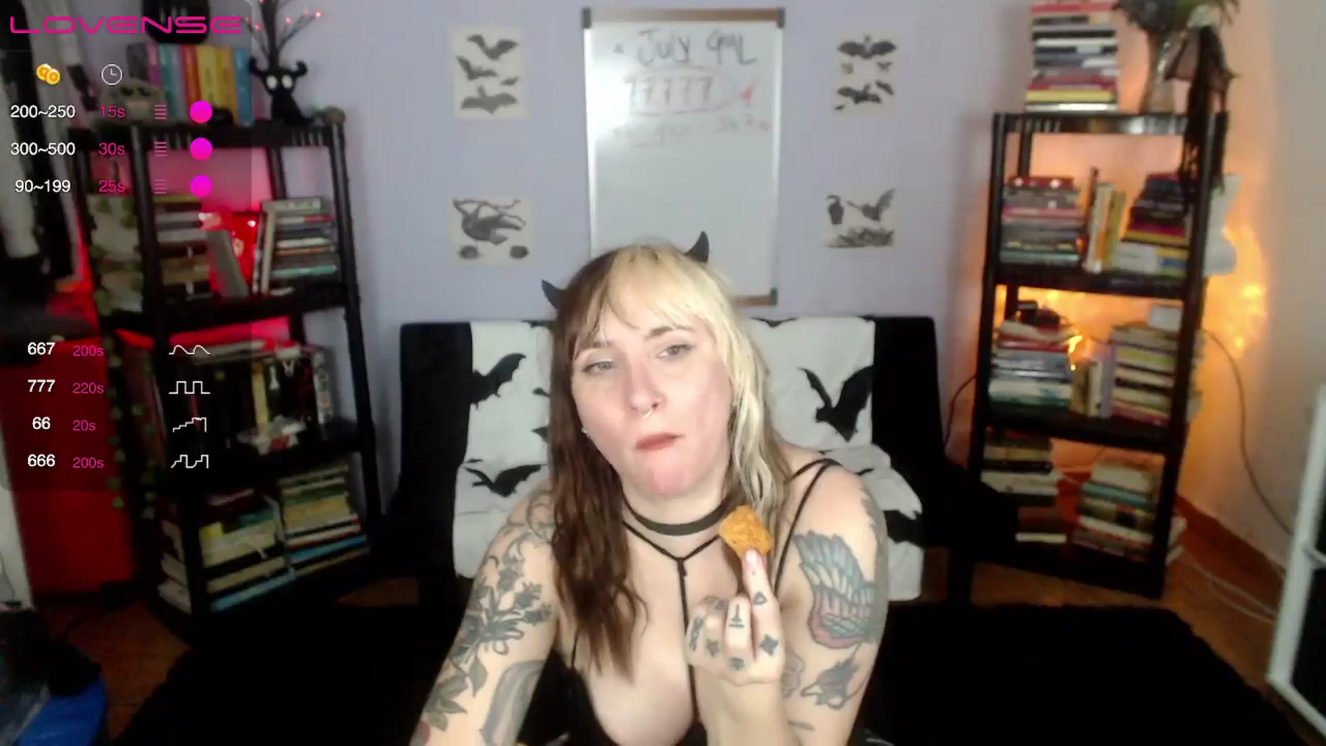 Gallery image thumbnail from AxeHallow's myfreecams stream on, 07/09/2024, 09:03 image 18 of 20
