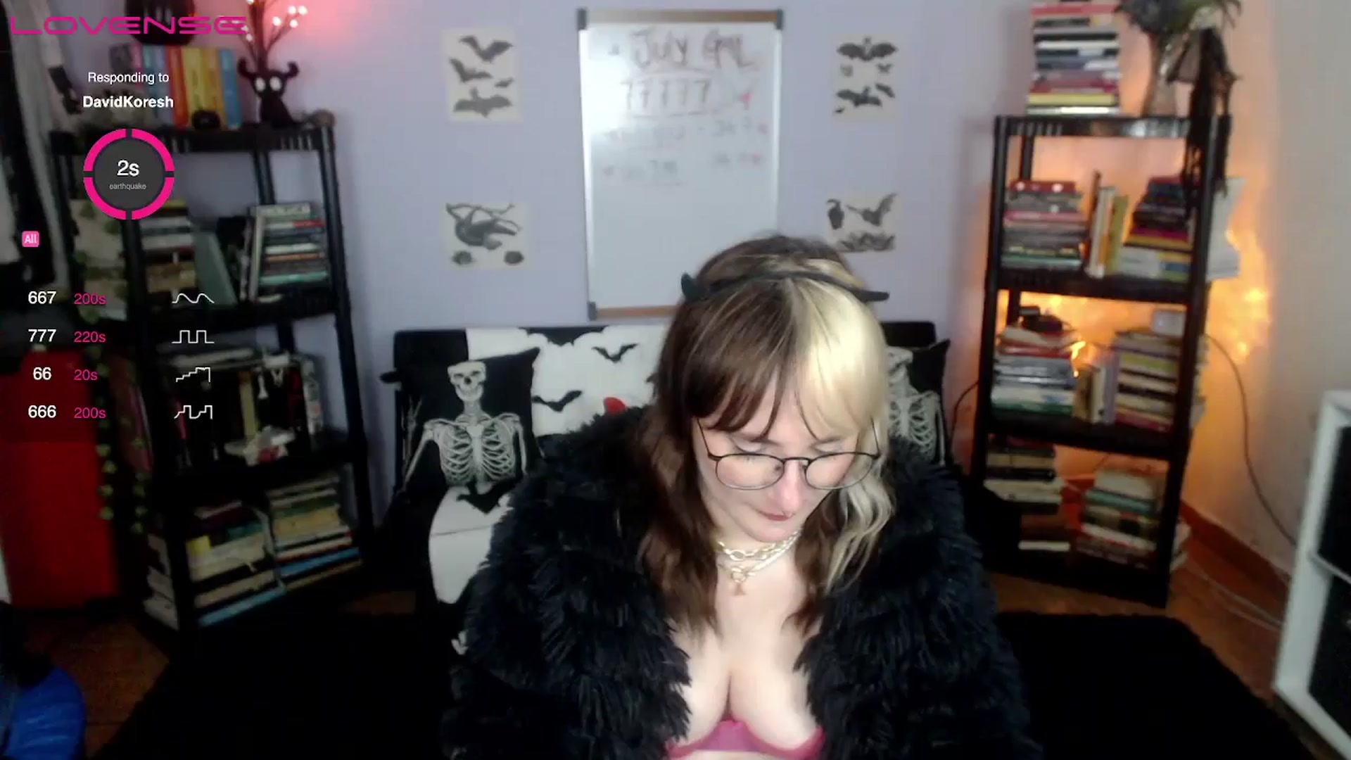 Gallery image thumbnail from AxeHallow's myfreecams stream on, 07/12/2024, 01:39 image 10 of 20