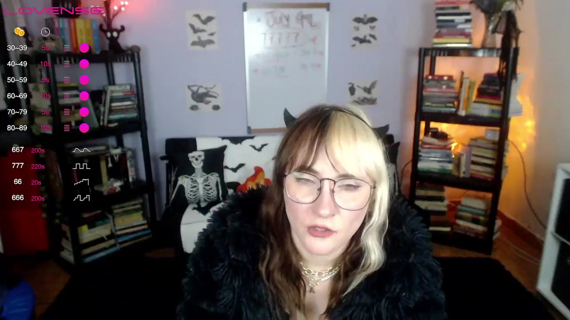 Gallery image thumbnail from AxeHallow's myfreecams stream on, 07/12/2024, 02:19 image 20 of 20