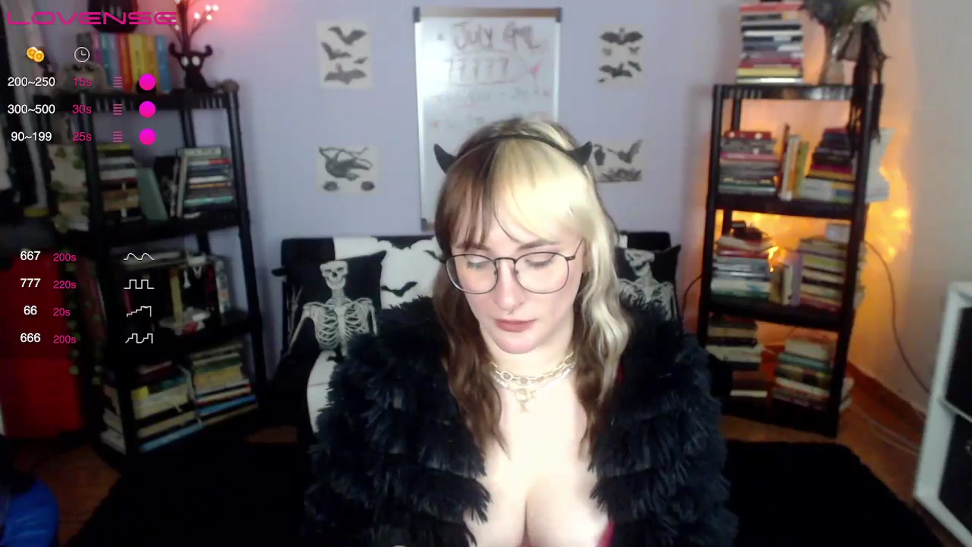 Gallery image thumbnail from AxeHallow's myfreecams stream on, 07/12/2024, 02:19 image 6 of 20