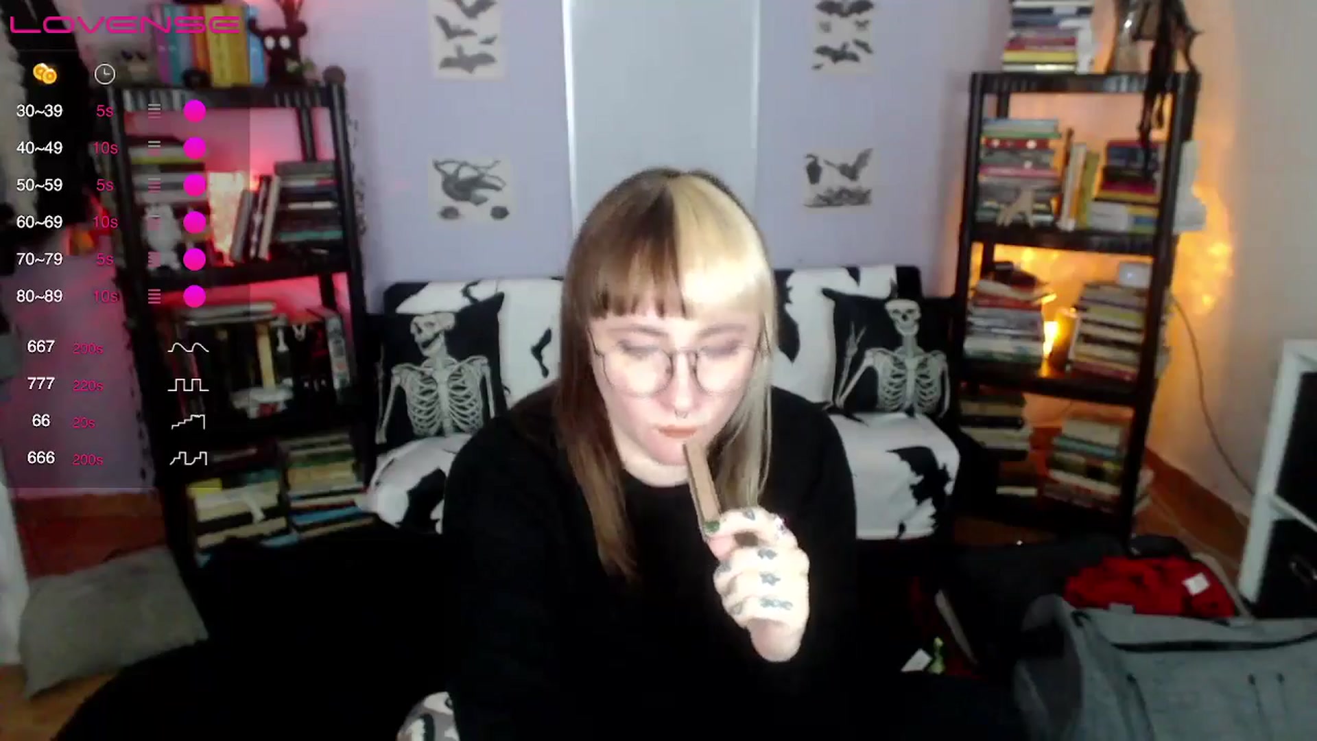 Gallery image thumbnail from AxeHallow's myfreecams stream on, 08/14/2024, 01:15 image 5 of 20