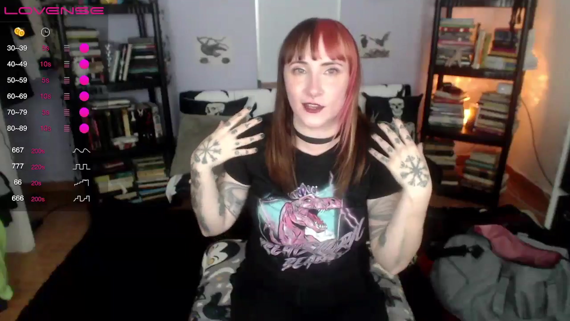 Gallery image thumbnail from AxeHallow's myfreecams stream on, 08/25/2024, 08:09 image 4 of 20