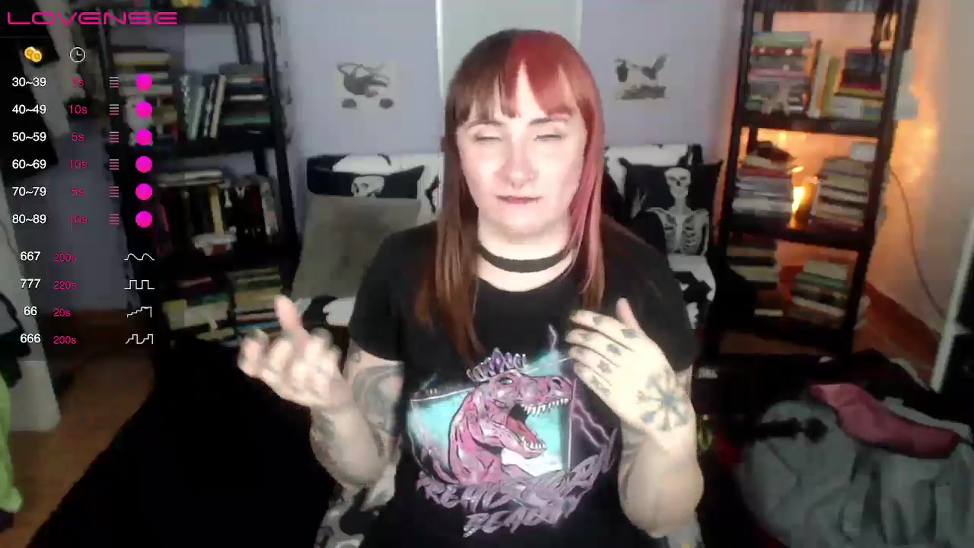 Gallery image thumbnail from AxeHallow's myfreecams stream on, 08/25/2024, 08:09 image 8 of 20