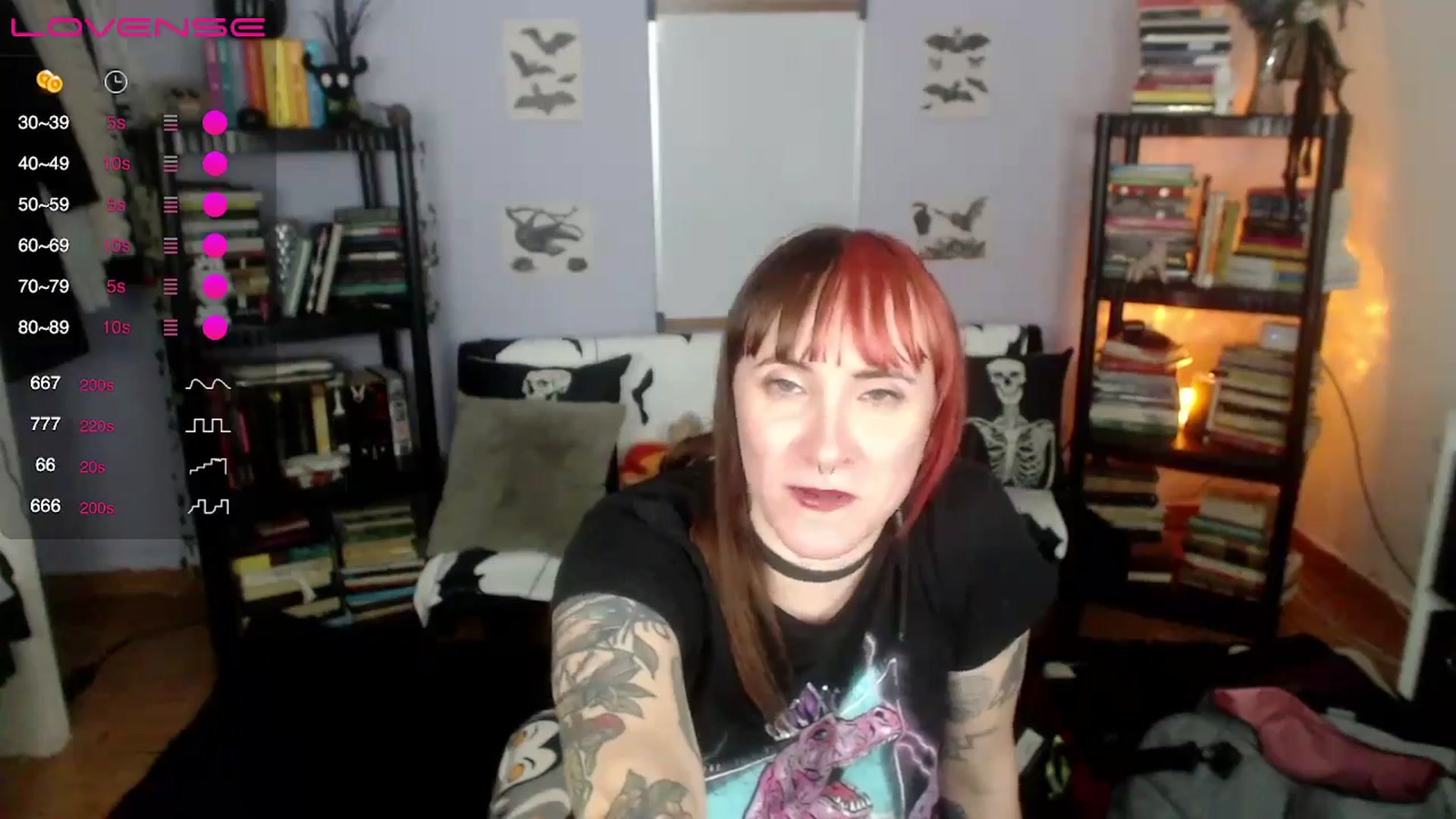 Gallery image thumbnail from AxeHallow's myfreecams stream on, 08/25/2024, 08:09 image 20 of 20