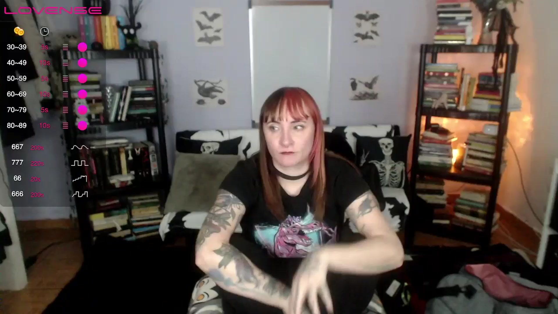 Gallery image thumbnail from AxeHallow's myfreecams stream on, 08/25/2024, 08:46 image 1 of 20