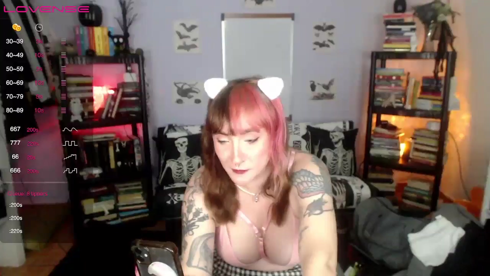 Gallery image thumbnail from AxeHallow's myfreecams stream on, 09/07/2024, 24:38 image 11 of 20