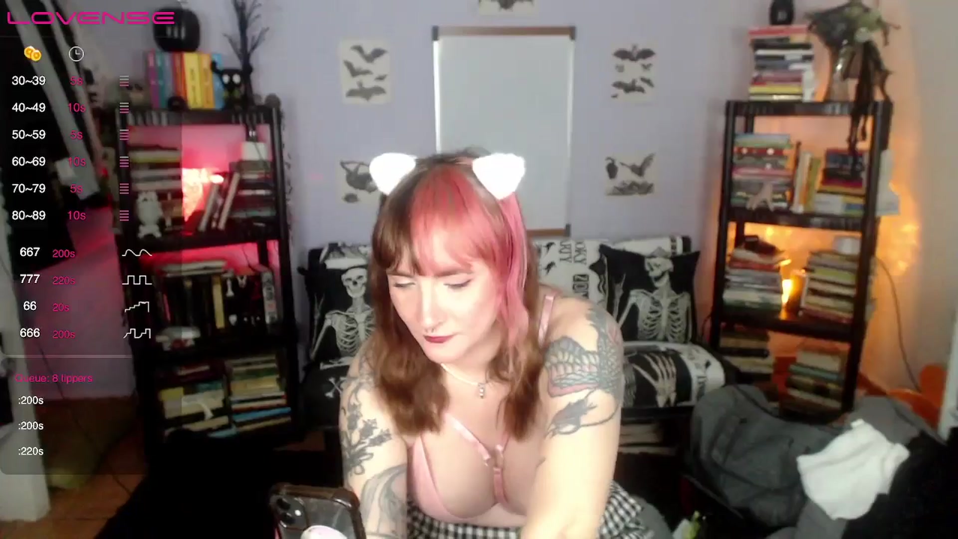 Gallery image thumbnail from AxeHallow's myfreecams stream on, 09/07/2024, 24:38 image 10 of 20