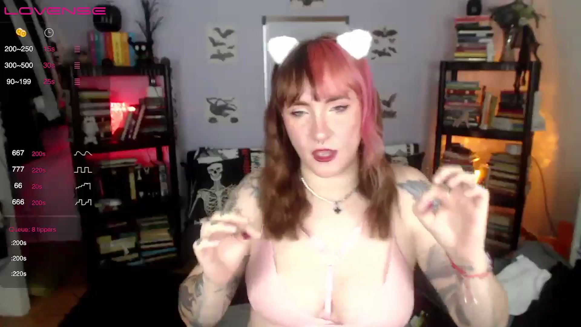 Gallery image thumbnail from AxeHallow's myfreecams stream on, 09/07/2024, 24:38 image 5 of 20