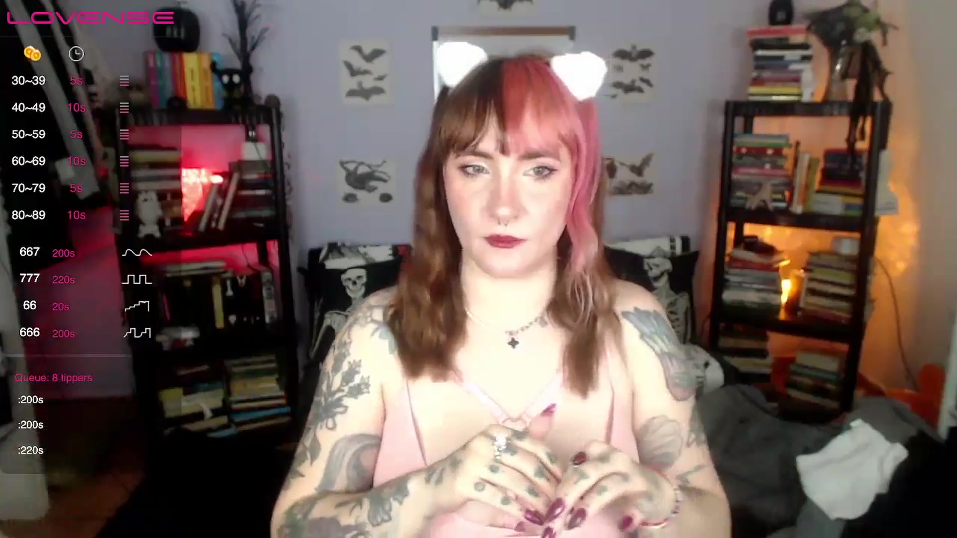 Gallery image thumbnail from AxeHallow's myfreecams stream on, 09/07/2024, 24:38 image 7 of 20