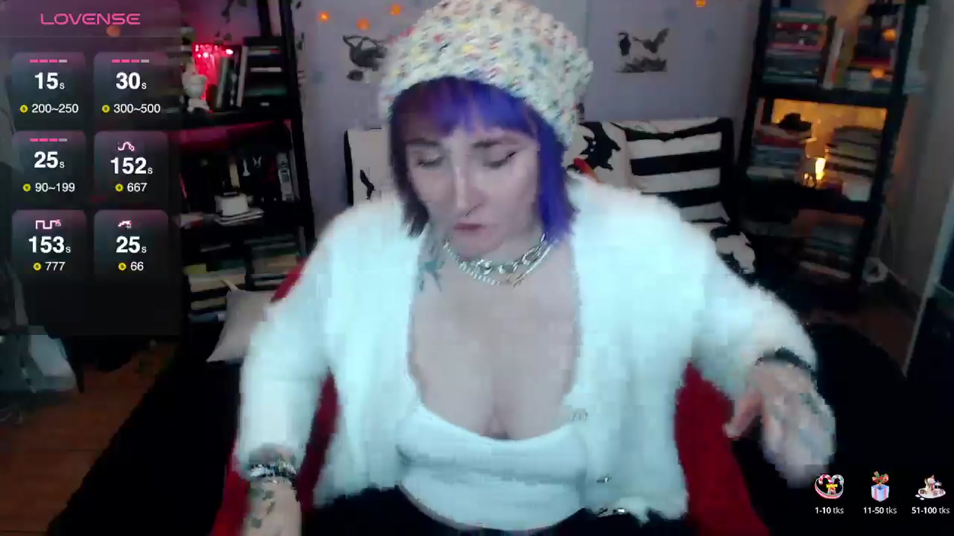 Gallery image thumbnail from AxeHallow's myfreecams stream on, 01/05/2025, 24:04 image 16 of 20