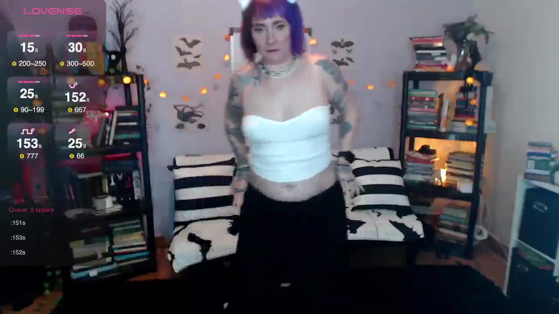 Gallery image thumbnail from AxeHallow's myfreecams stream on, 01/05/2025, 04:33 image 19 of 20