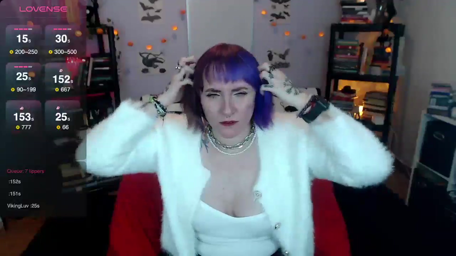 Gallery image thumbnail from AxeHallow's myfreecams stream on, 01/05/2025, 05:11 image 11 of 20