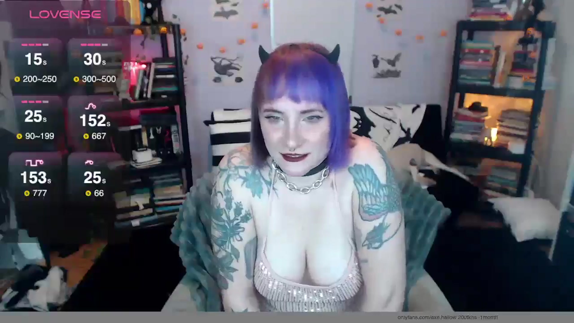 Gallery image thumbnail from AxeHallow's myfreecams stream on, 01/07/2025, 23:25 image 11 of 20