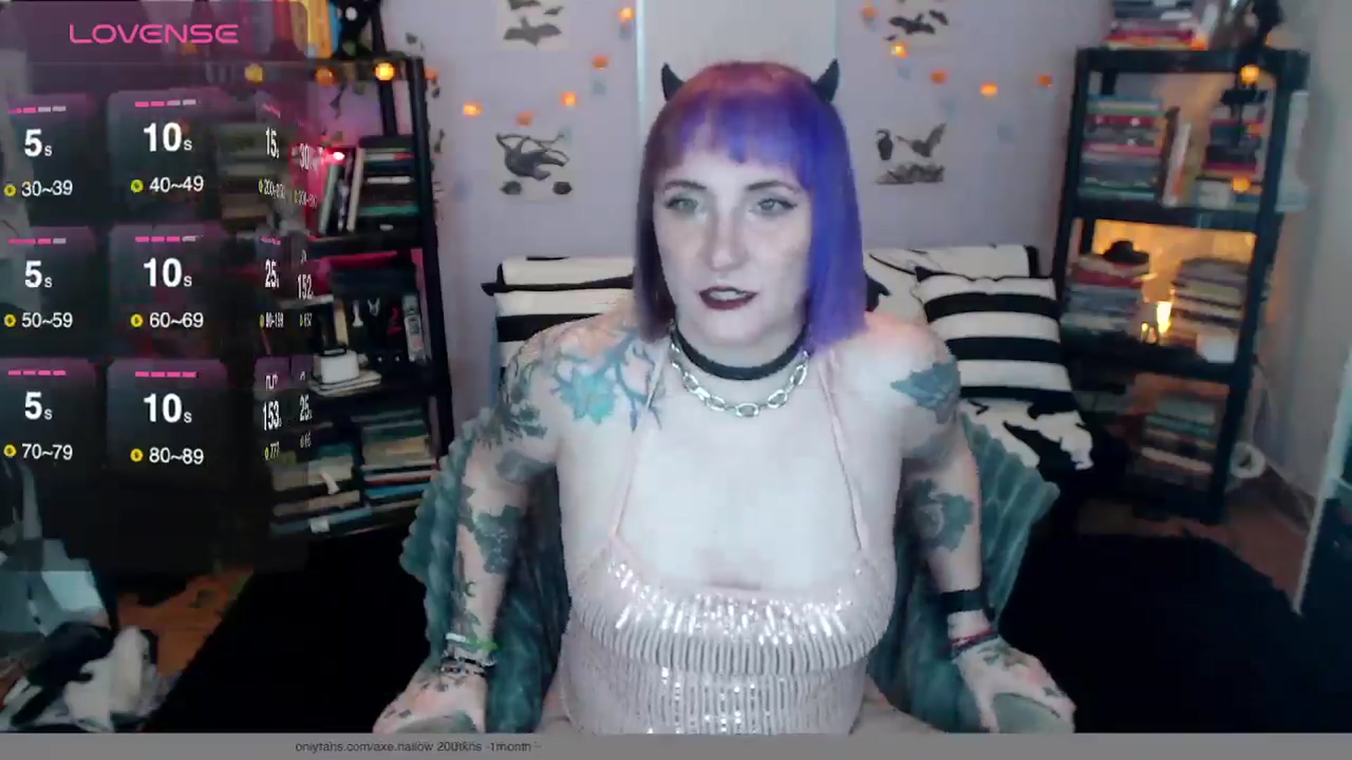 Gallery image thumbnail from AxeHallow's myfreecams stream on, 01/07/2025, 23:25 image 4 of 20