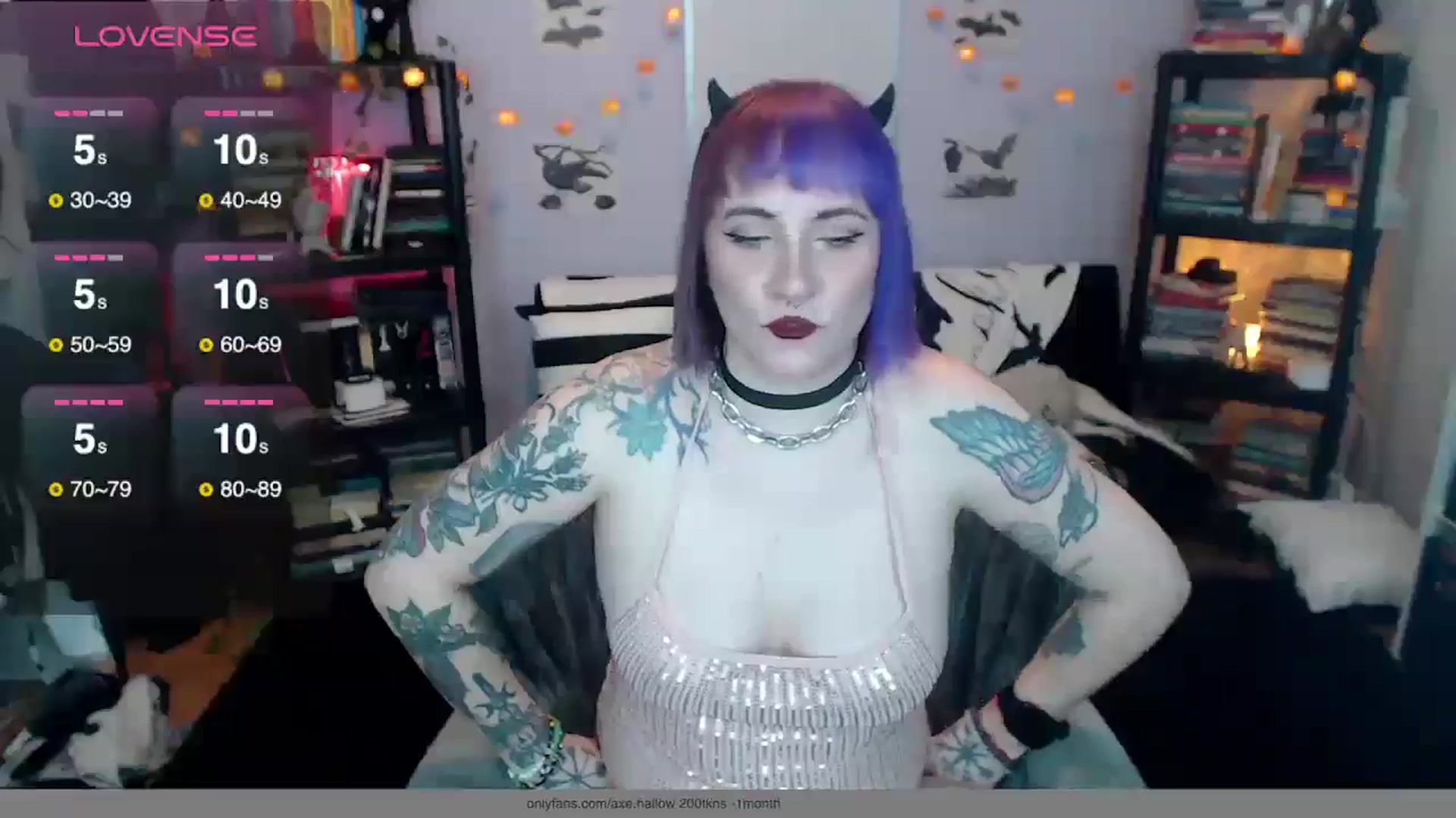 Gallery image thumbnail from AxeHallow's myfreecams stream on, 01/07/2025, 23:25 image 20 of 20