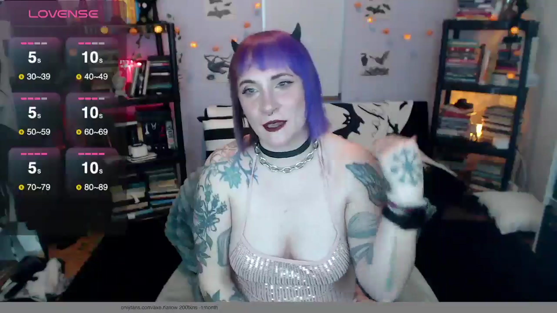 Gallery image thumbnail from AxeHallow's myfreecams stream on, 01/07/2025, 23:25 image 15 of 20