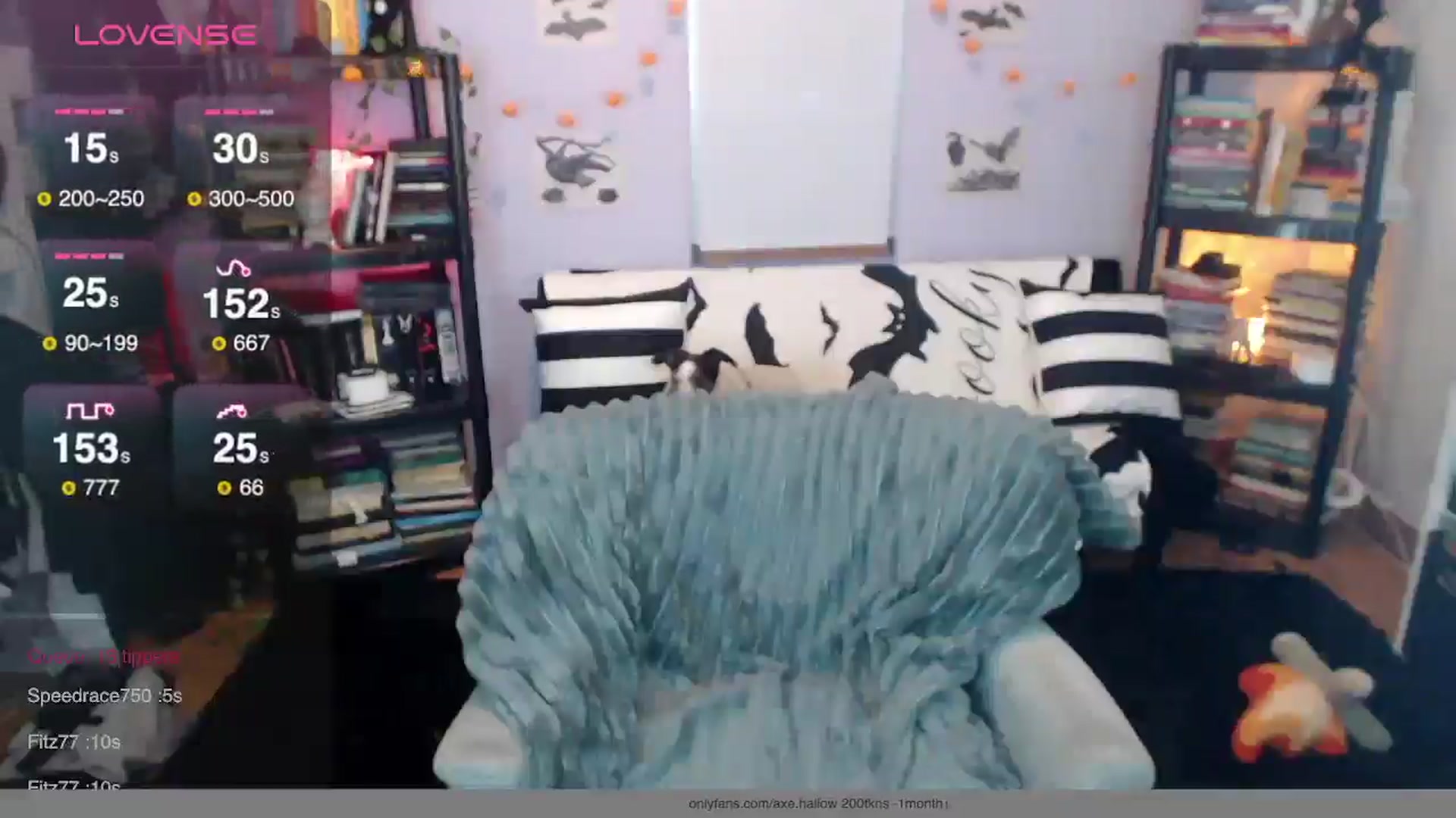 Gallery image thumbnail from AxeHallow's myfreecams stream on, 01/08/2025, 05:13 image 7 of 20