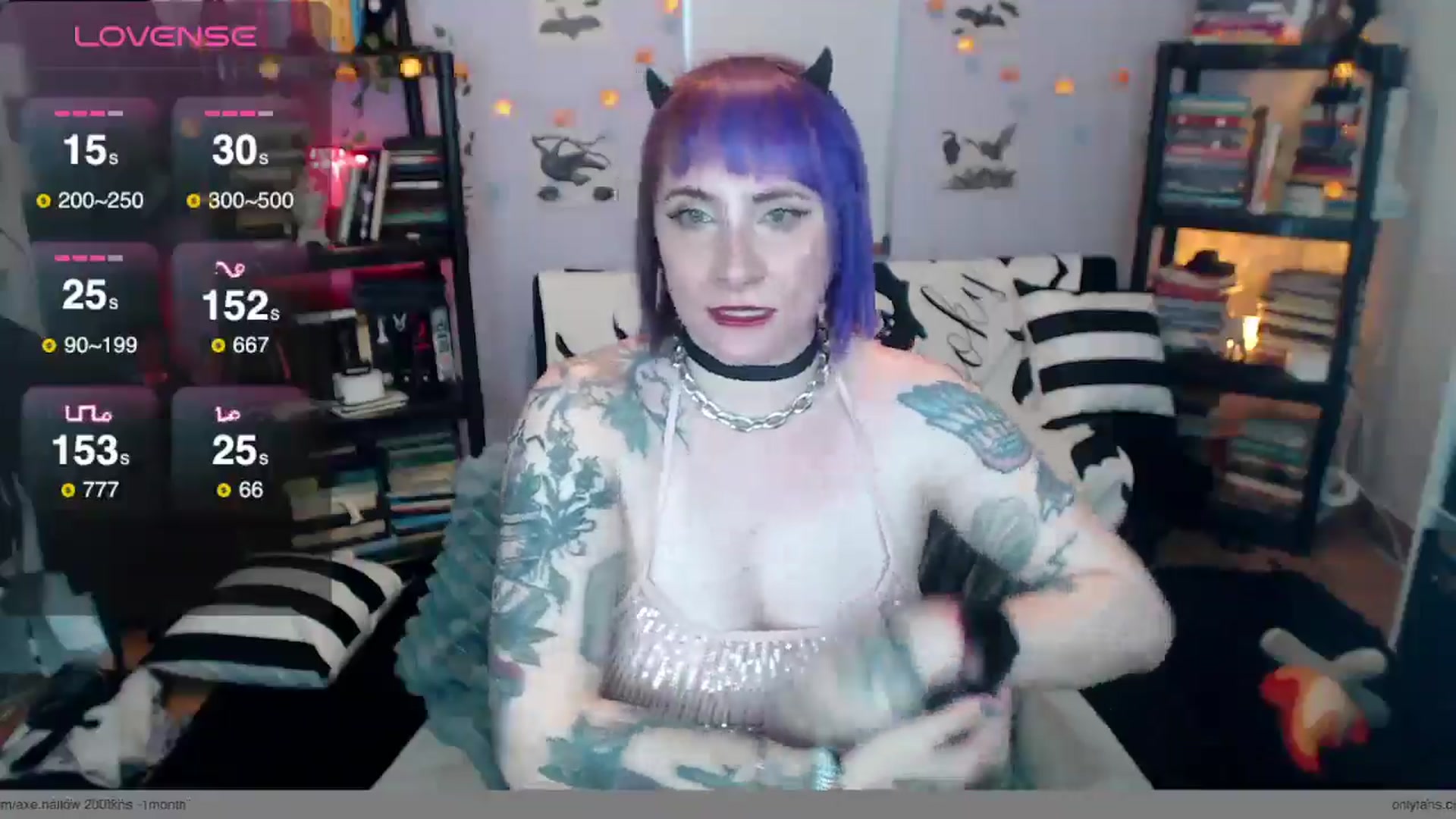 Gallery image thumbnail from AxeHallow's myfreecams stream on, 01/08/2025, 10:54 image 2 of 20