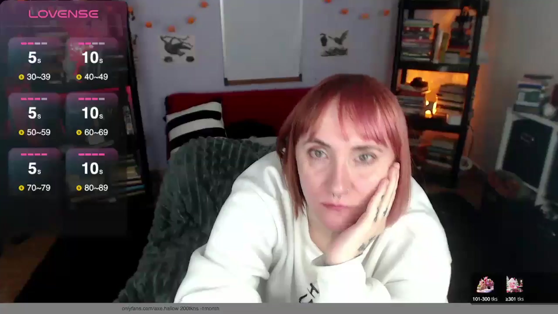 Gallery image thumbnail from AxeHallow's myfreecams stream on, 01/11/2025, 07:06 image 16 of 20