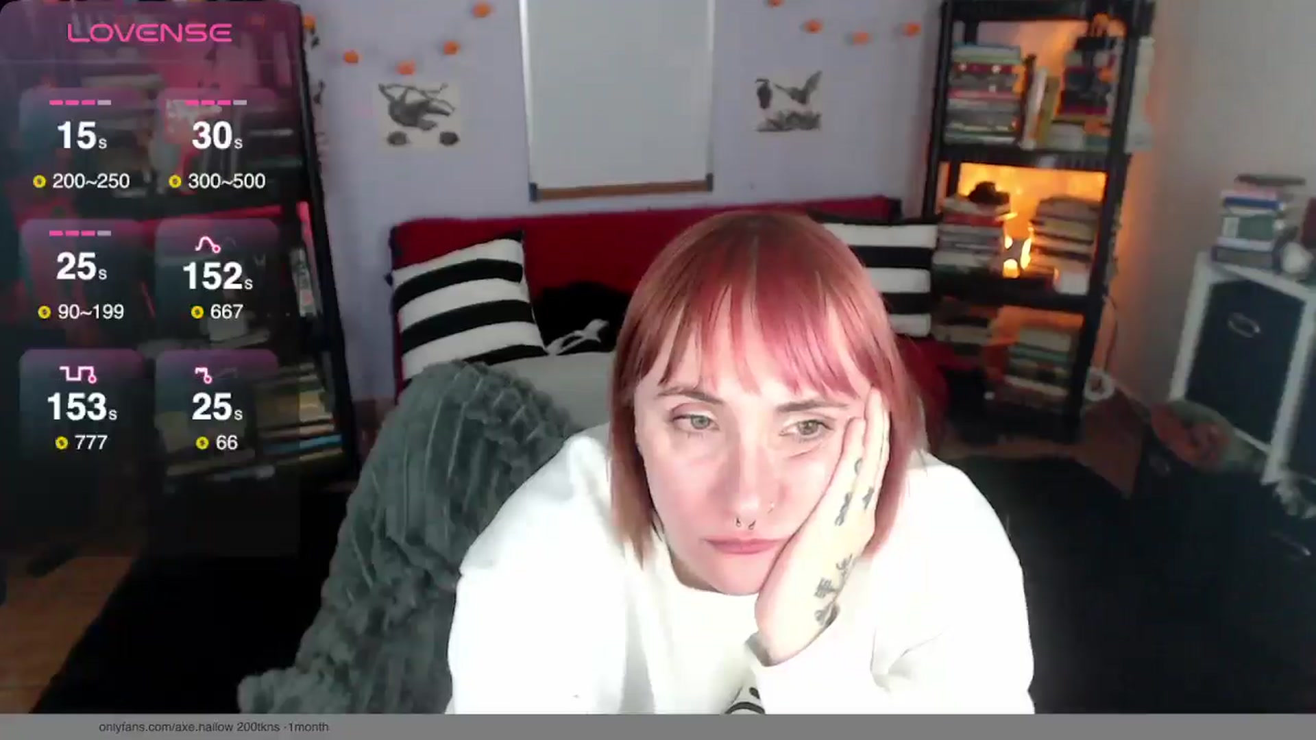 Gallery image thumbnail from AxeHallow's myfreecams stream on, 01/11/2025, 07:06 image 18 of 20
