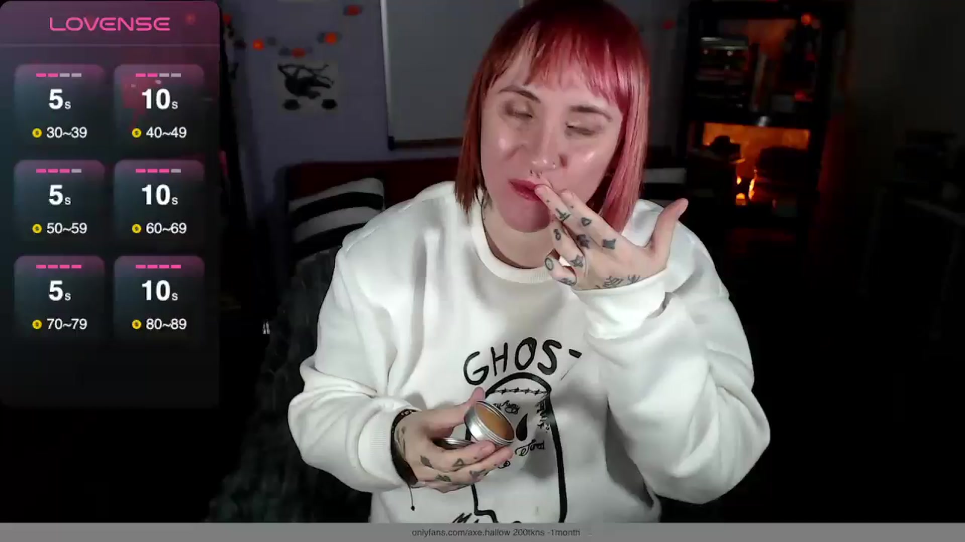 Gallery image thumbnail from AxeHallow's myfreecams stream on, 01/11/2025, 07:06 image 13 of 20