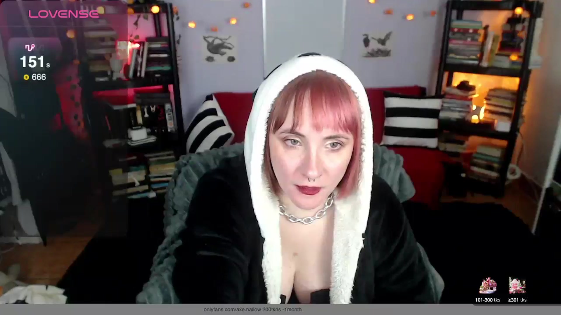 Gallery image thumbnail from AxeHallow's myfreecams stream on, 01/11/2025, 07:06 image 3 of 20