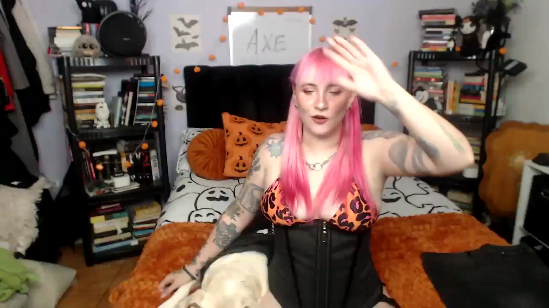 Gallery image thumbnail from AxeHallow's myfreecams stream on, 09/21/2025, 20:55 image 19 of 20