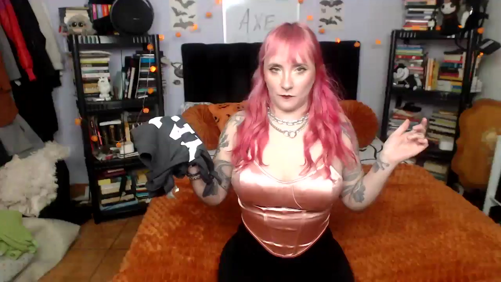 Gallery image thumbnail from AxeHallow's myfreecams stream on, 10/24/2025, 22:22 image 3 of 20
