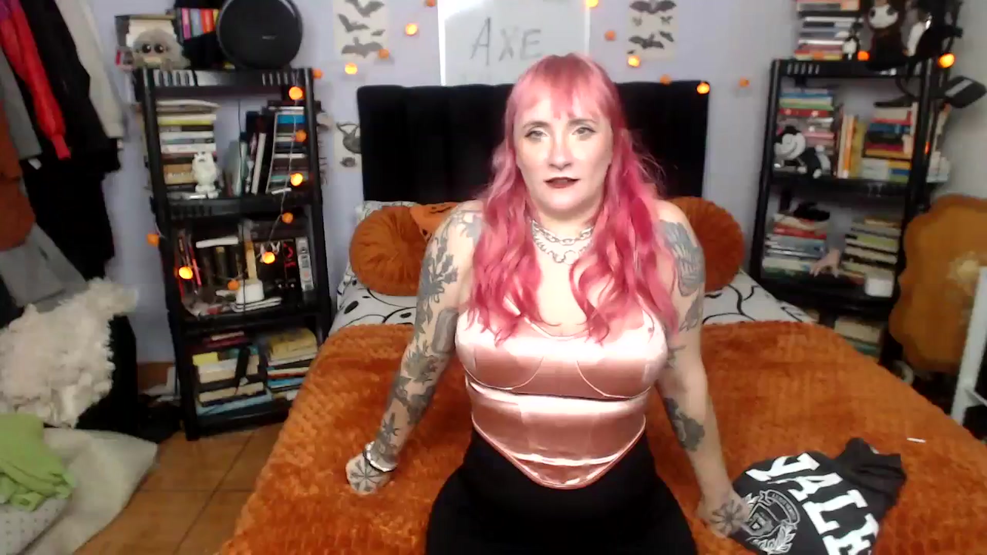 Gallery image thumbnail from AxeHallow's myfreecams stream on, 10/24/2025, 22:22 image 6 of 20