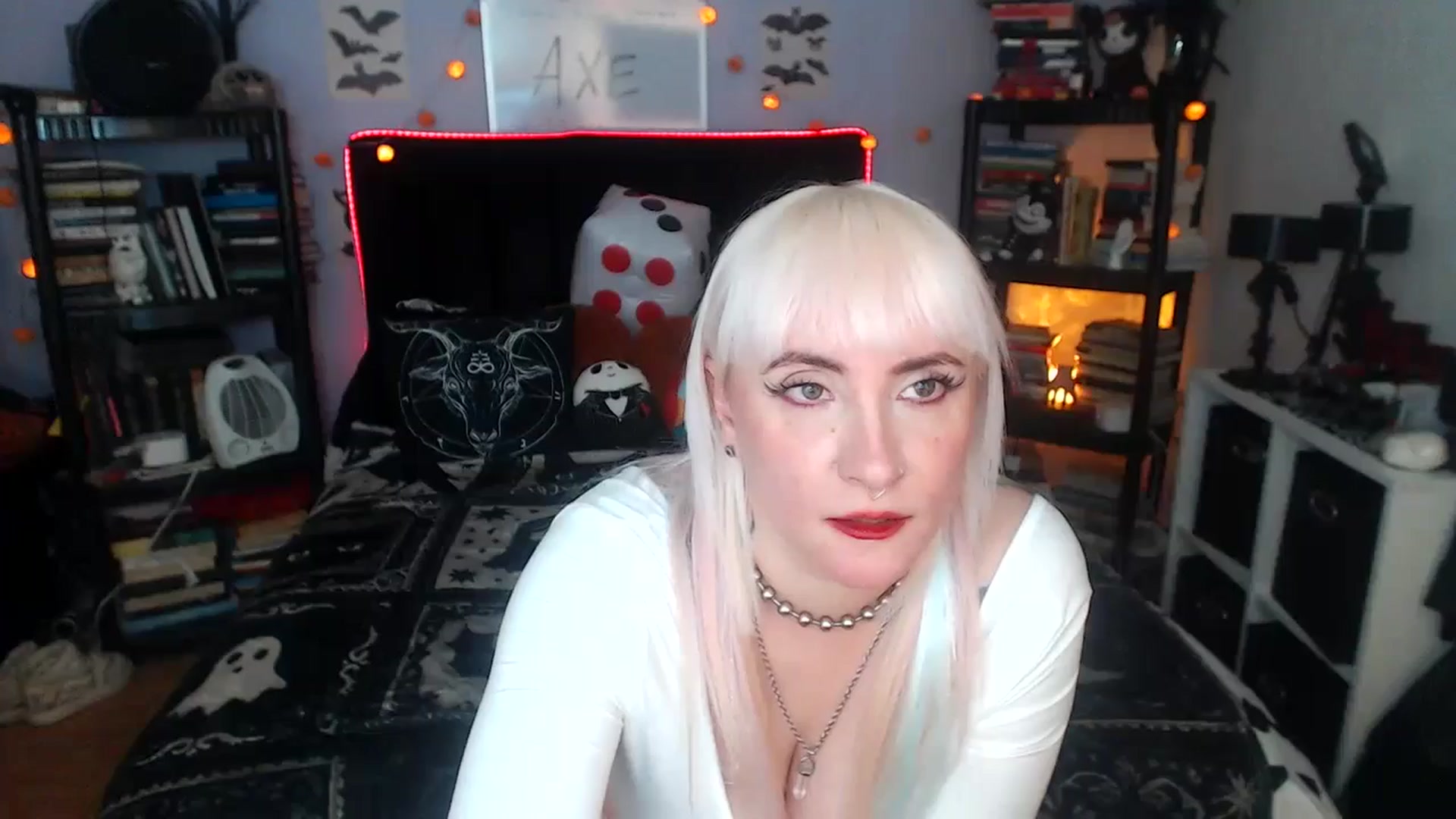 Gallery image thumbnail from AxeHallow's myfreecams stream on, 03/31/2026, 07:36 image 1 of 20