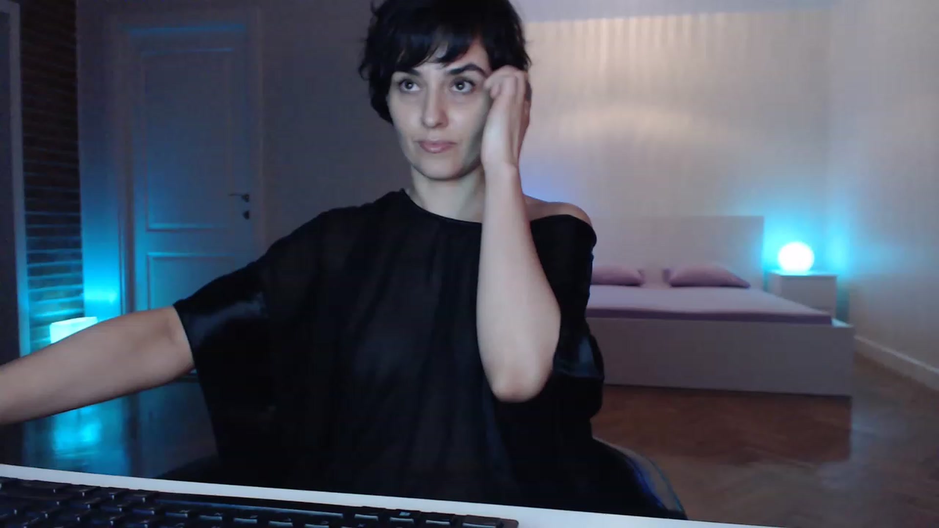Gallery image thumbnail from Aylesh's myfreecams stream on, 04/09/2023, 20:35 image 18 of 20