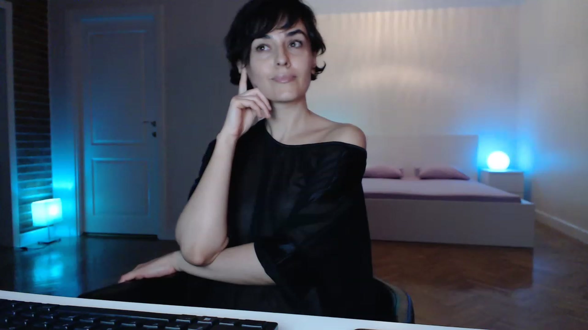 Gallery image thumbnail from Aylesh's myfreecams stream on, 04/09/2023, 21:48 image 18 of 20