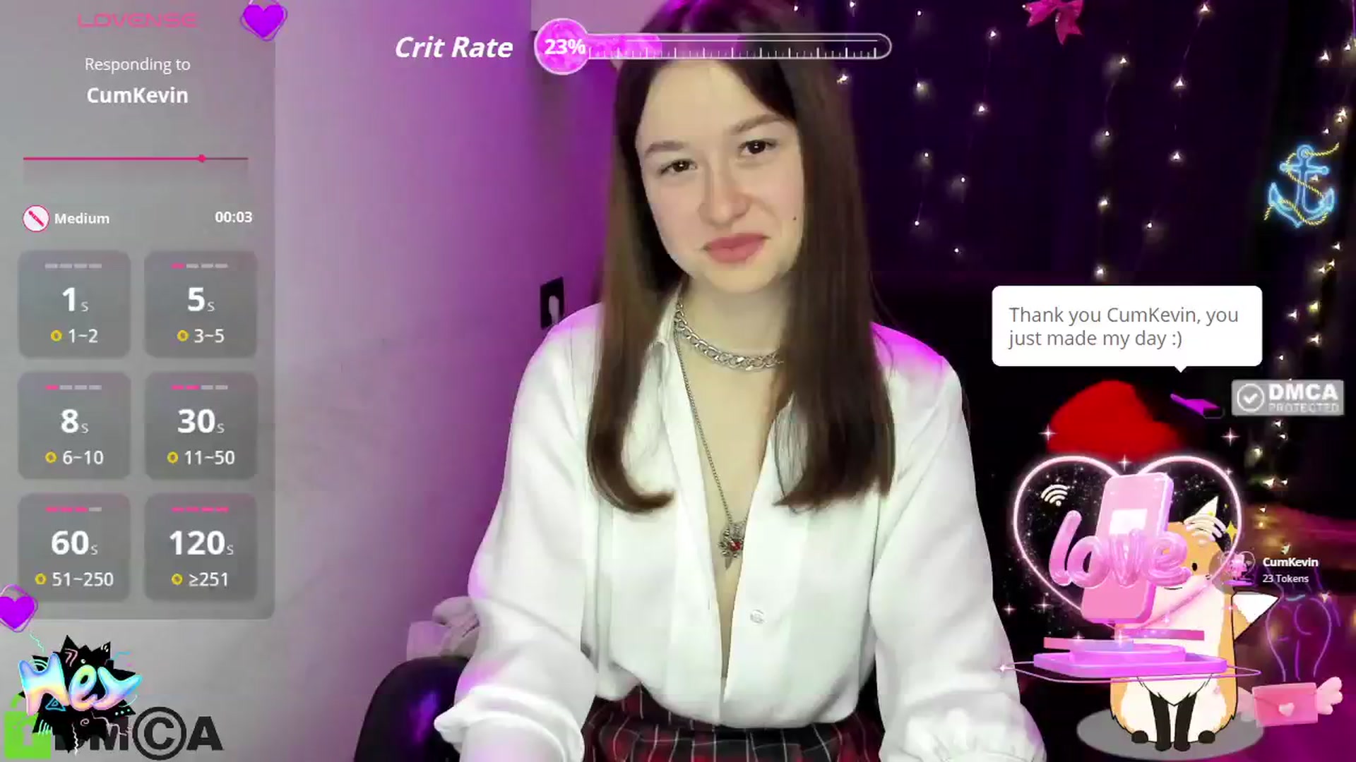 Gallery image thumbnail from B3lla19's myfreecams stream on, 04/02/2026, 20:36 image 19 of 20