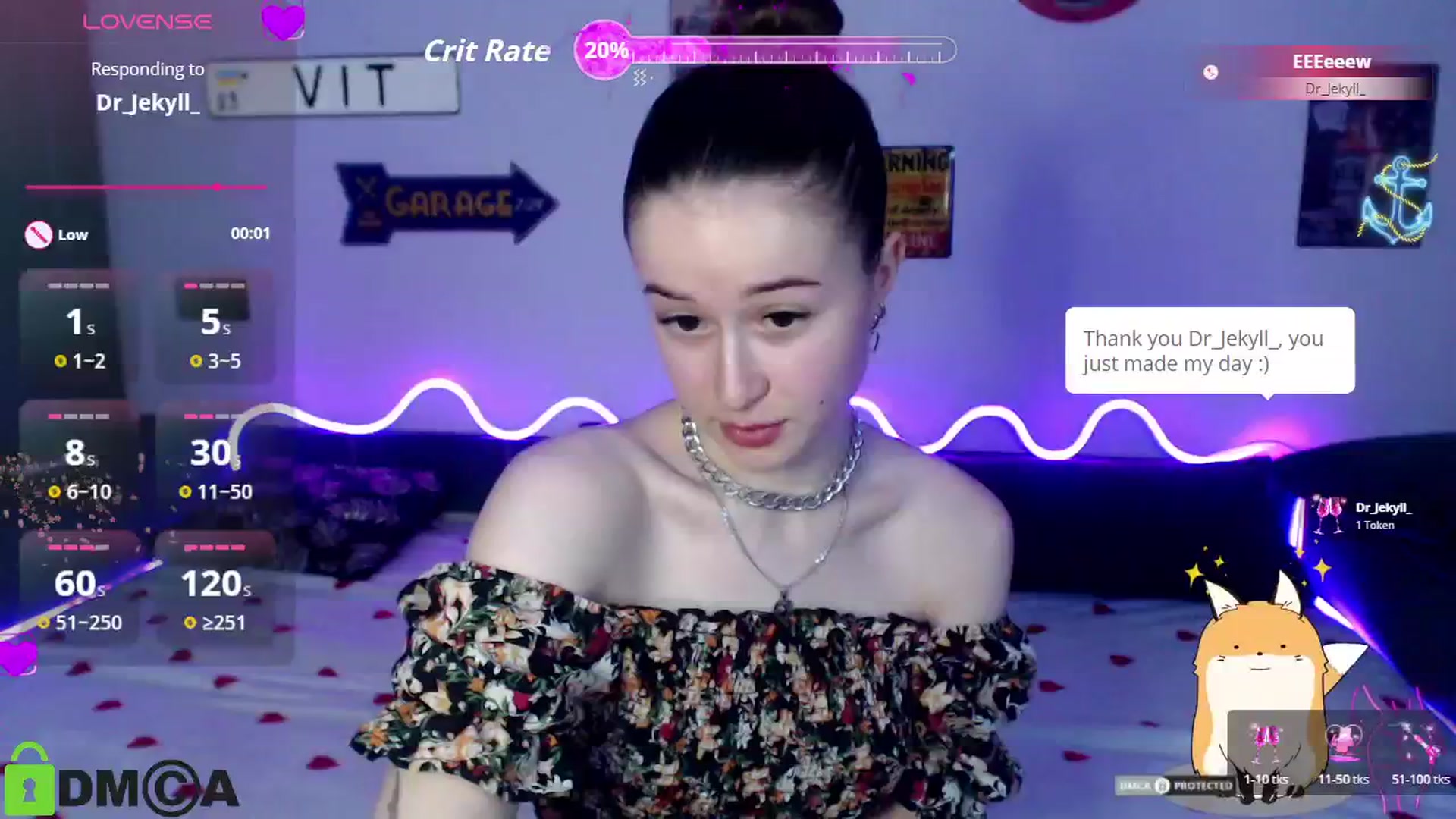 Gallery image thumbnail from B3lla19's myfreecams stream on, 04/11/2026, 19:55 image 17 of 20