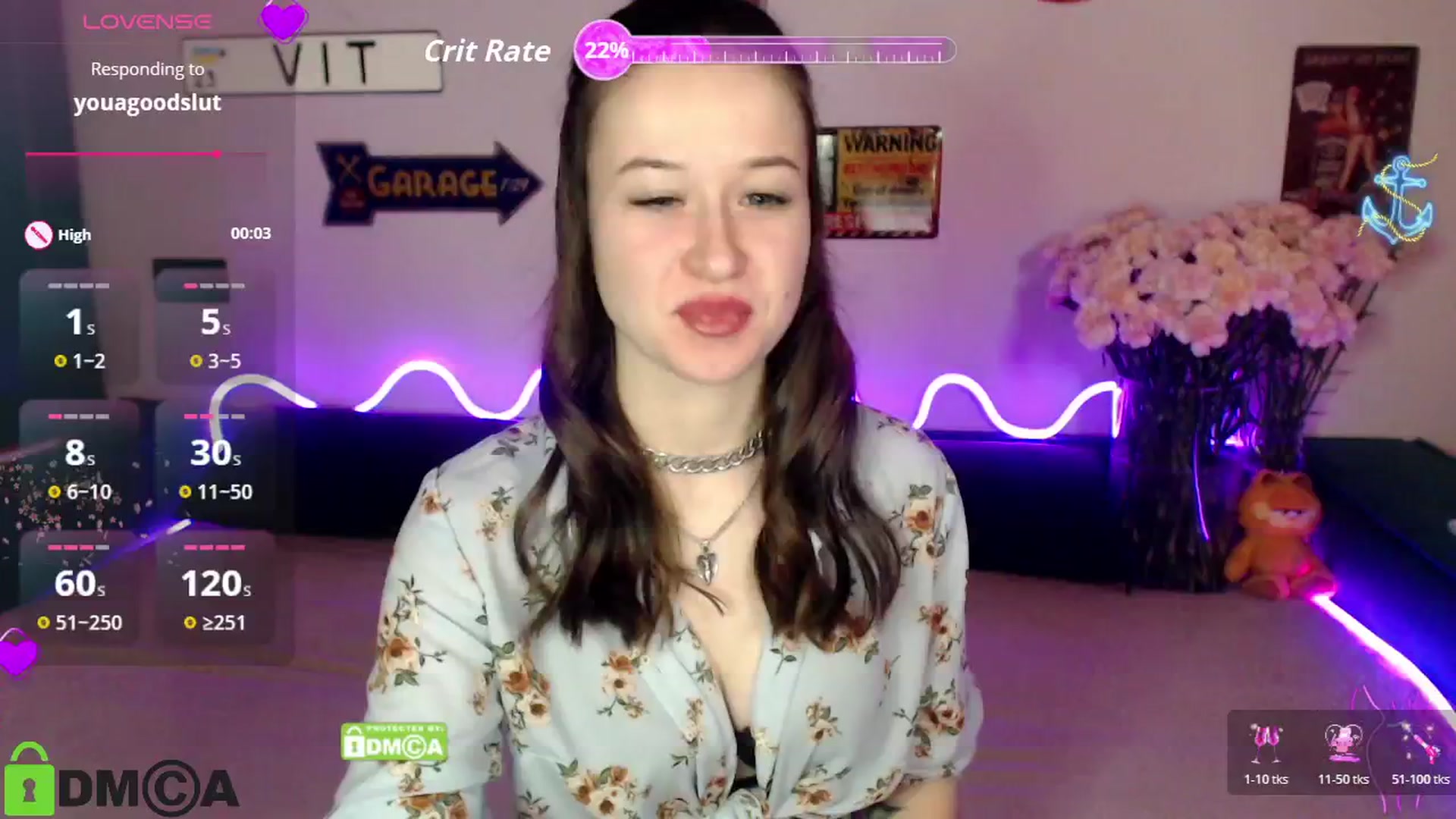 Gallery image thumbnail from B3lla19's myfreecams stream on, 04/19/2026, 22:07 image 1 of 20