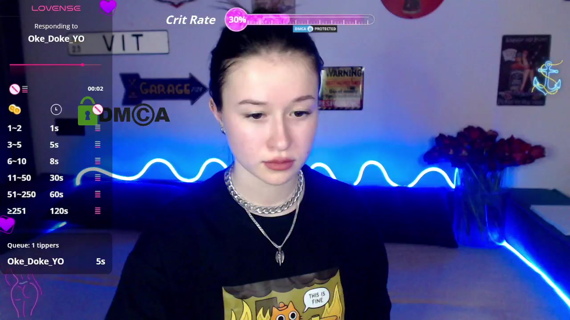 Gallery image thumbnail from B3lla19's myfreecams stream on, 05/03/2026, 19:56 image 13 of 20