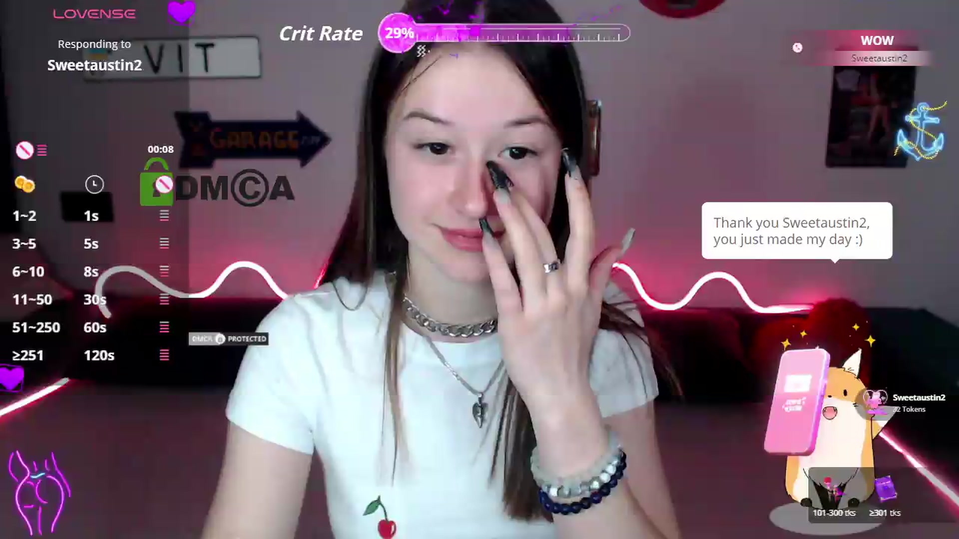 Gallery image thumbnail from B3lla19's myfreecams stream on, 05/06/2026, 19:42 image 14 of 20