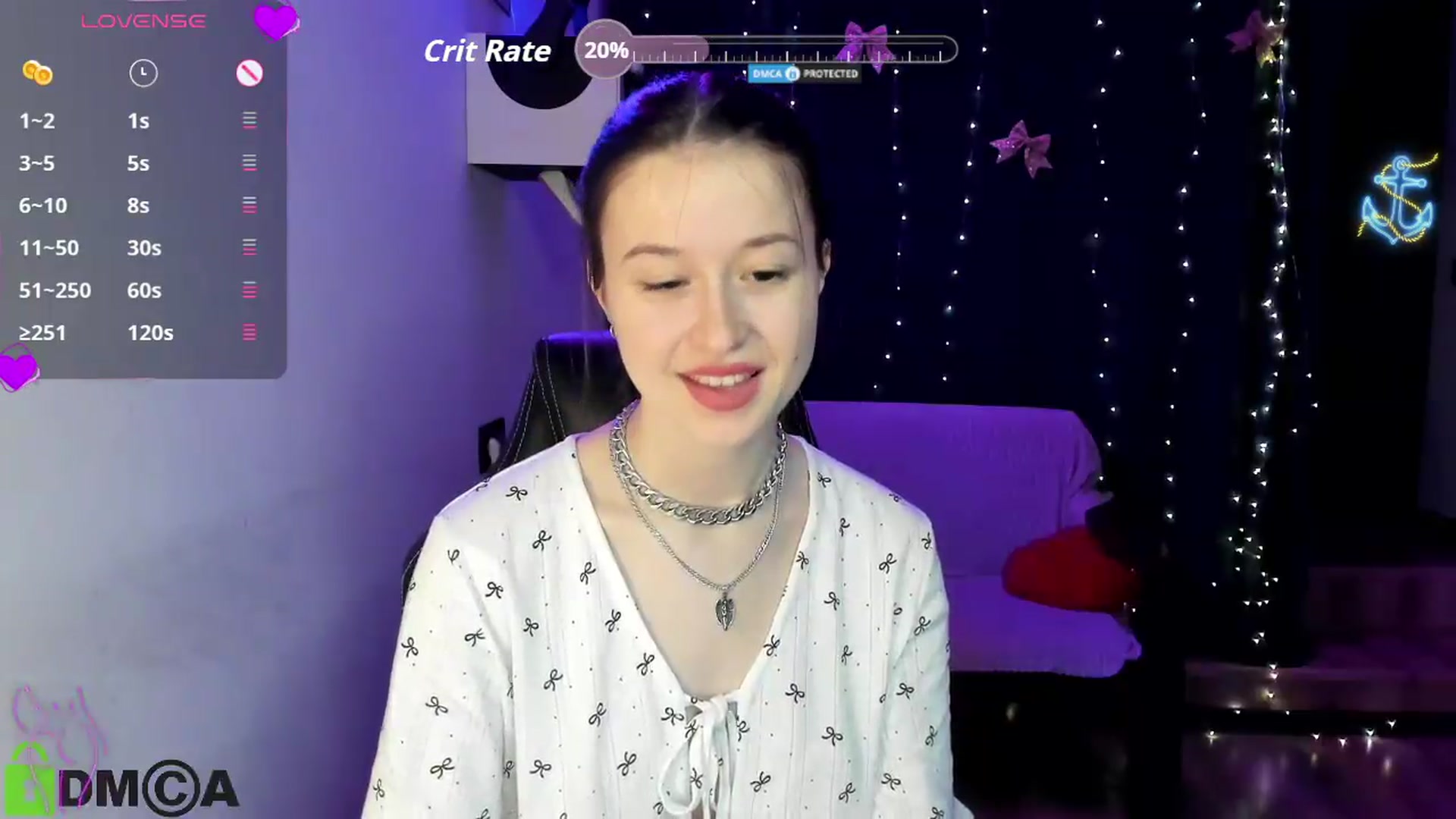 Gallery image thumbnail from B3lla19's myfreecams stream on, 05/13/2026, 19:34 image 16 of 20