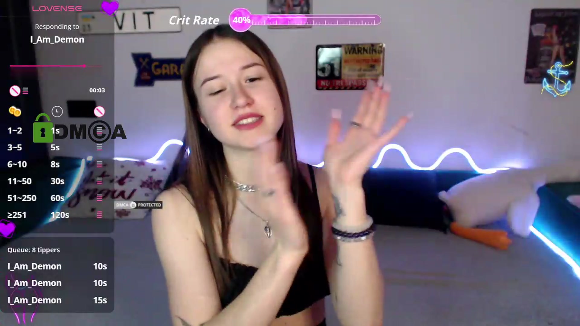 Gallery image thumbnail from B3lla19's myfreecams stream on, 05/16/2026, 22:29 image 19 of 20