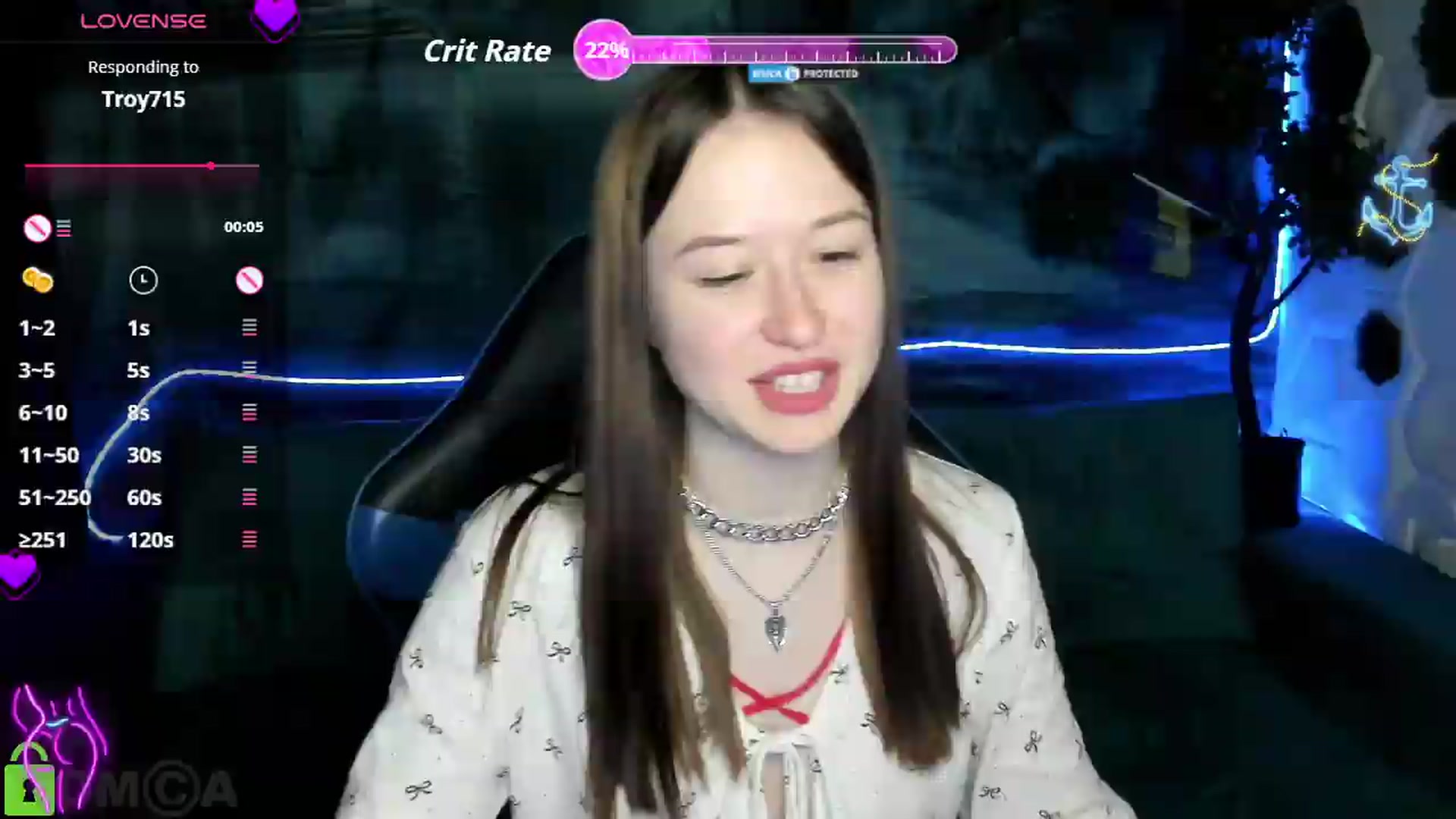 Gallery image thumbnail from B3lla19's myfreecams stream on, 05/23/2026, 20:51 image 3 of 20