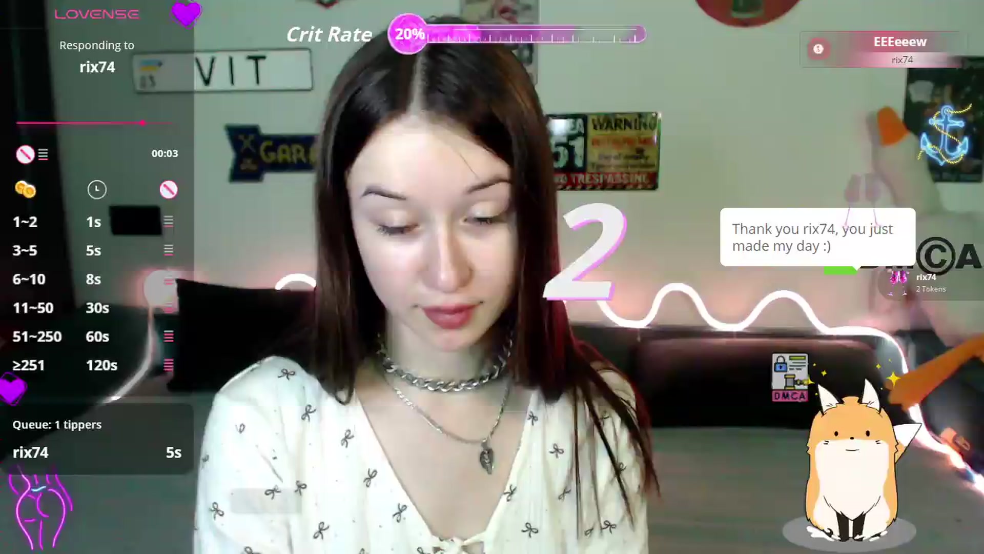 Gallery image thumbnail from B3lla19's myfreecams stream on, 05/24/2026, 02:22 image 20 of 20