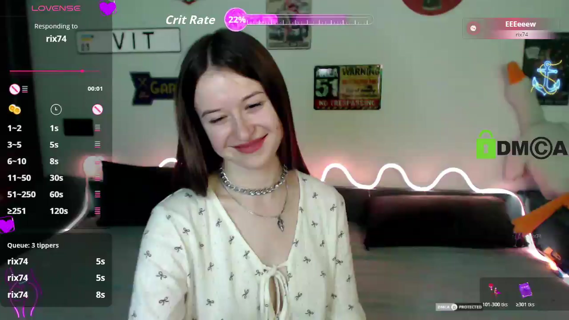 Gallery image thumbnail from B3lla19's myfreecams stream on, 05/24/2026, 02:22 image 13 of 20