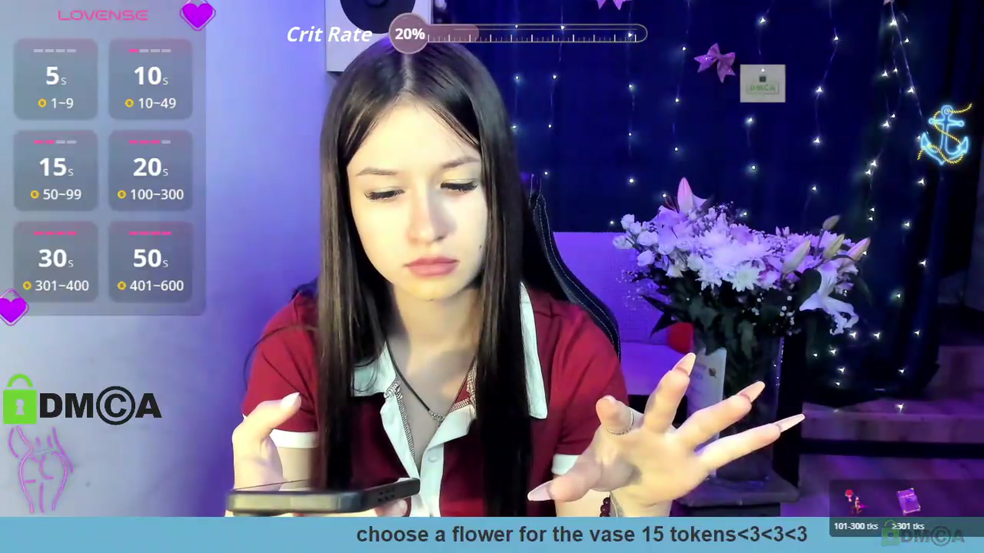 Gallery image thumbnail from B3lla19's myfreecams stream on, 06/05/2026, 21:50 image 16 of 20