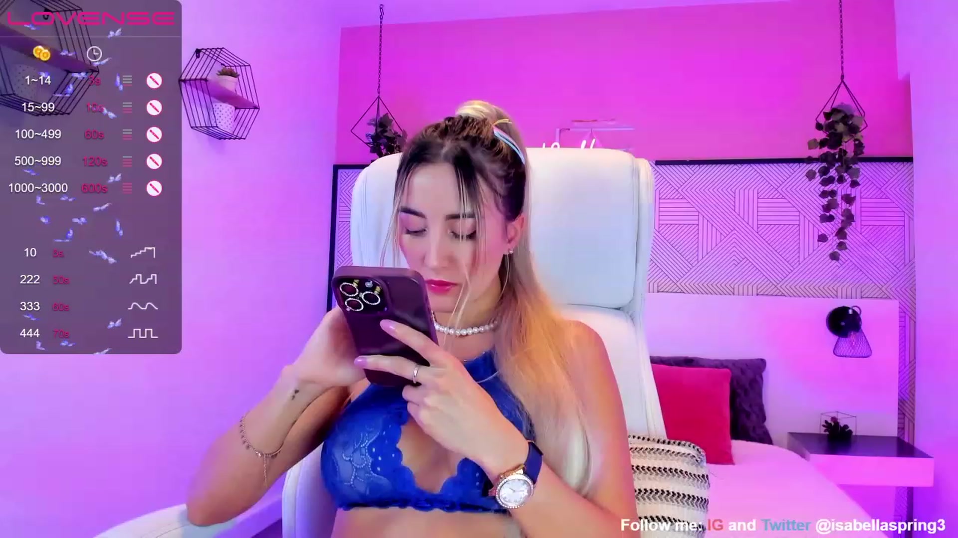 Gallery image thumbnail from B3lla_spring's myfreecams stream on, 04/26/2023, 08:00 image 15 of 20