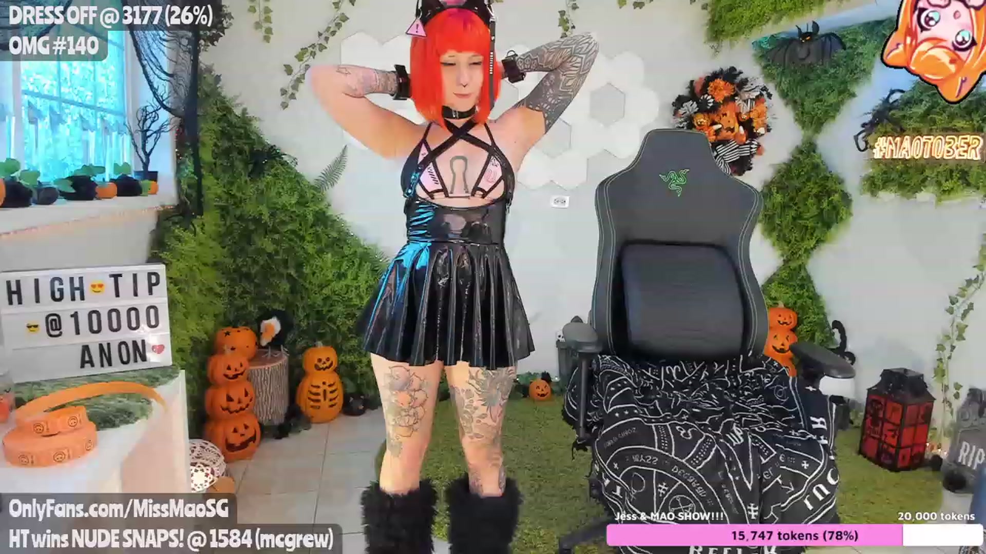 Gallery image thumbnail from BDAYMao's myfreecams stream on, 10/06/2023, 02:25 image 11 of 20