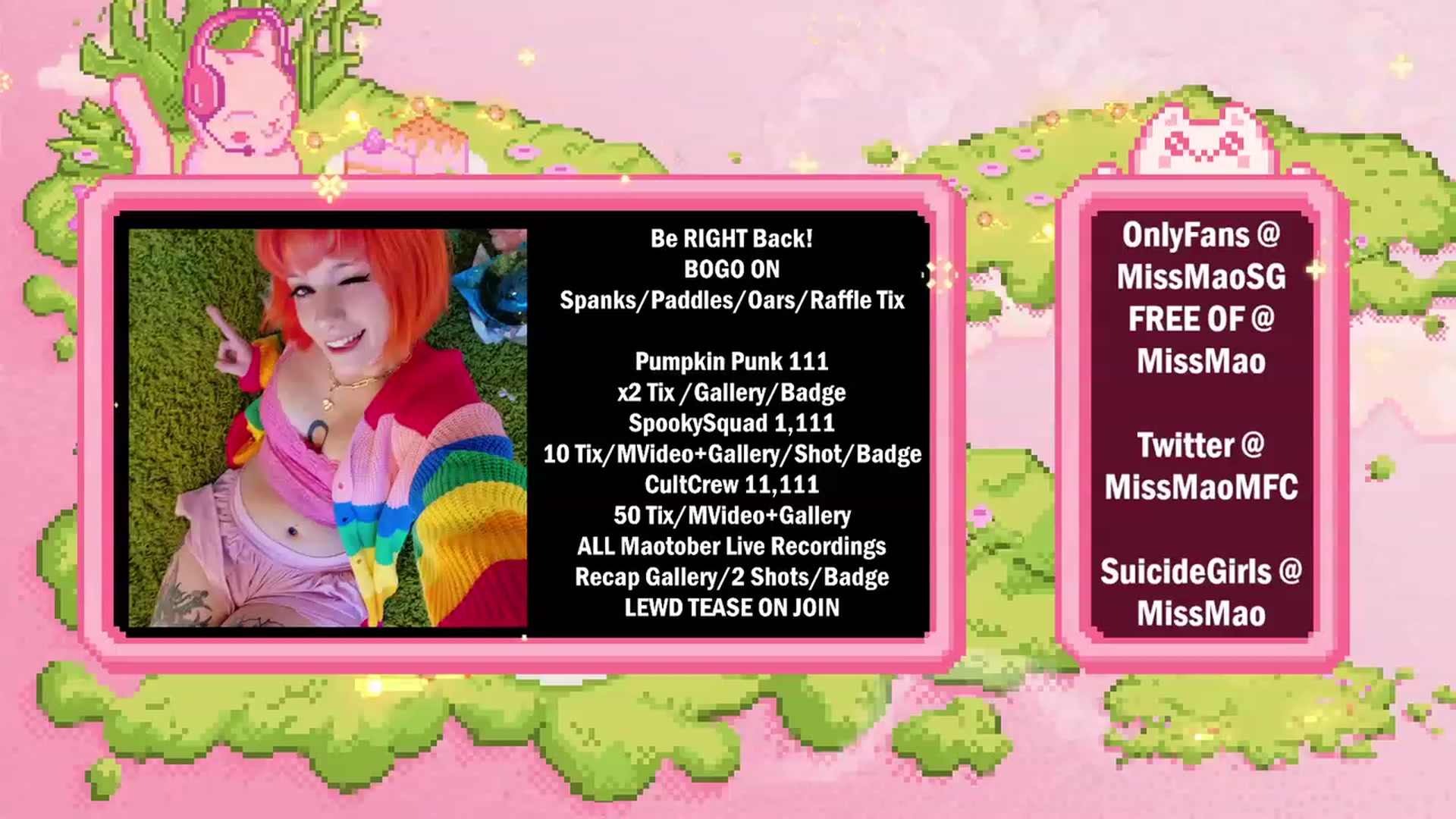 Gallery image thumbnail from BDAYMao's myfreecams stream on, 10/06/2023, 02:25 image 16 of 20
