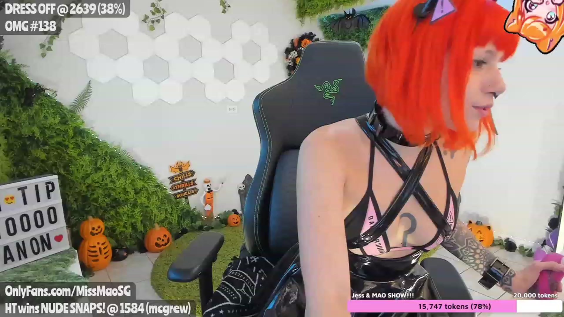Gallery image thumbnail from BDAYMao's myfreecams stream on, 10/06/2023, 02:25 image 12 of 20