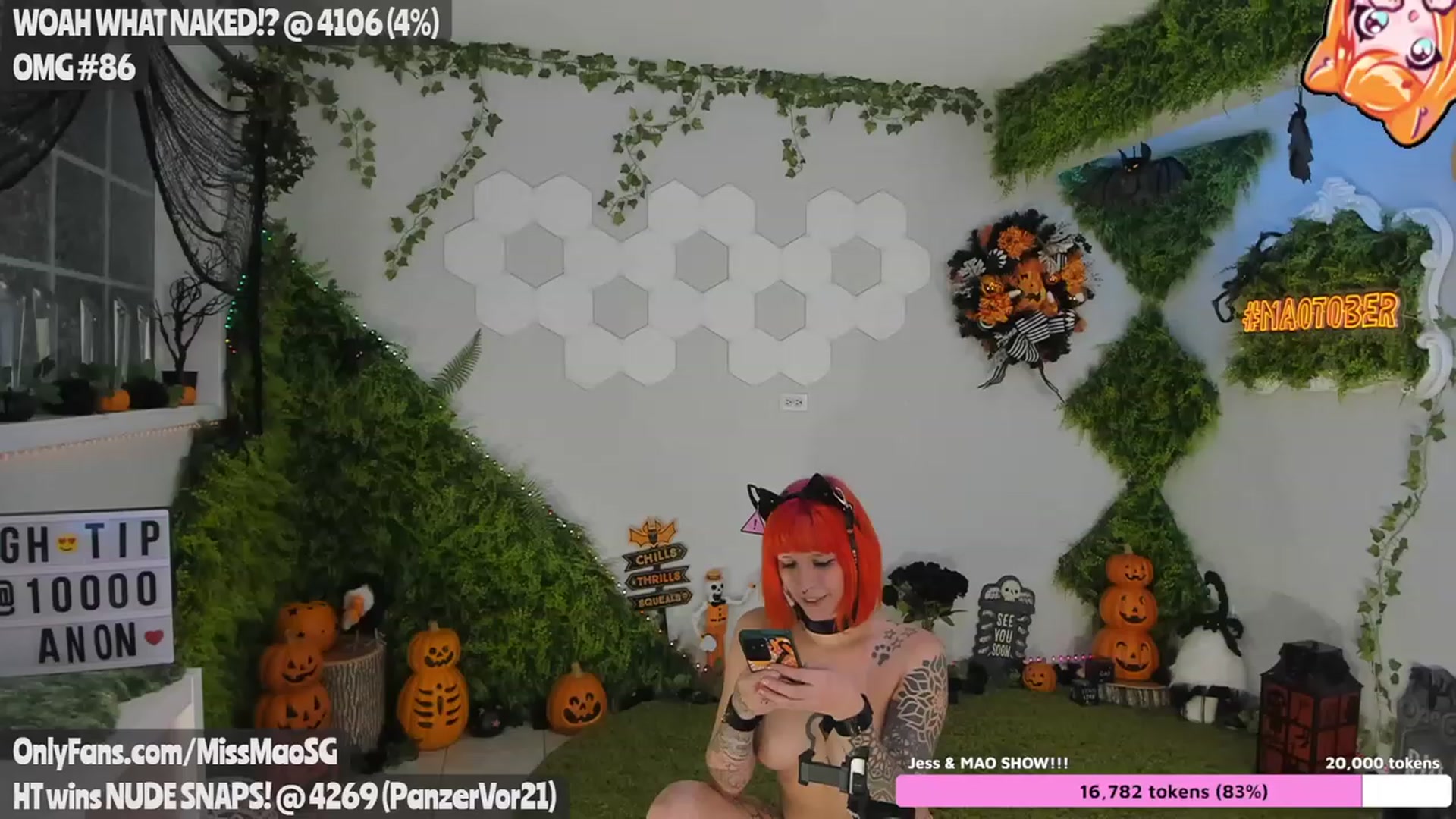 Gallery image thumbnail from BDAYMao's myfreecams stream on, 10/06/2023, 04:00 image 8 of 20